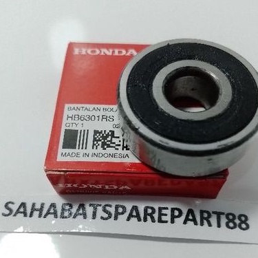 LAHAR BEARING 6301 KOTAK BANTALAN BOLA HB6301RS