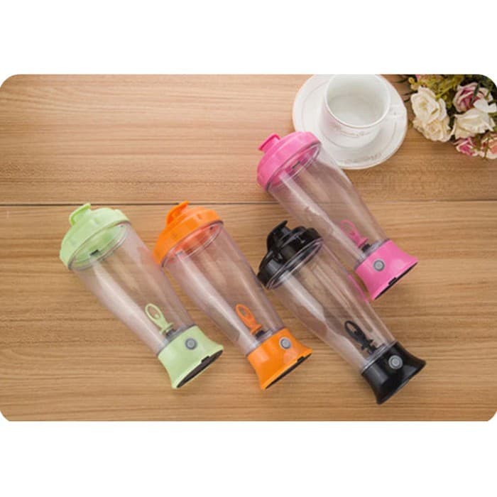 Botol Aduk Otomatis Skinny Moo Mixer 350ml /Self Stirring Mug (H-23)