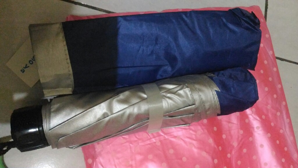 Payung Lipat 3 Promosi+sarung Kain