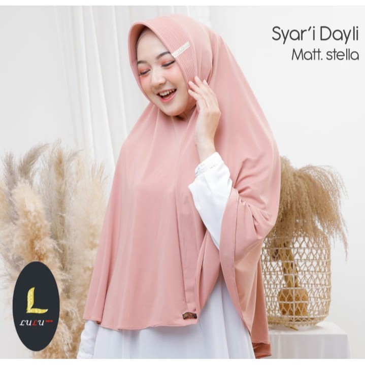 TERMURAH KHIMAR JUMBO LULU SYAR`I DAILY/ HIJAB ORIGINAL LULU/ HIJAB JUMBO/ KHIMAR JUMBO TERBARU