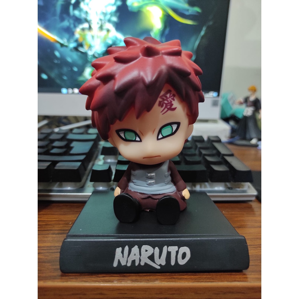 Pajangan Dashboard Mobil Figure Naruto Kakashi Anime Bobble head Kepala Goyang