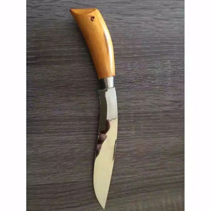 Pisau baja anti karat motif kudok