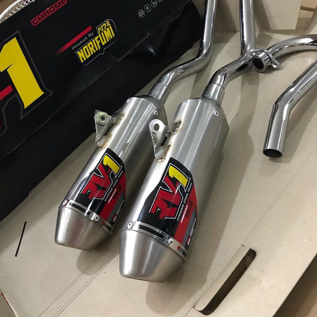 Knalpot Ori Norifumi RV1 N4 KLX Dtracker 150