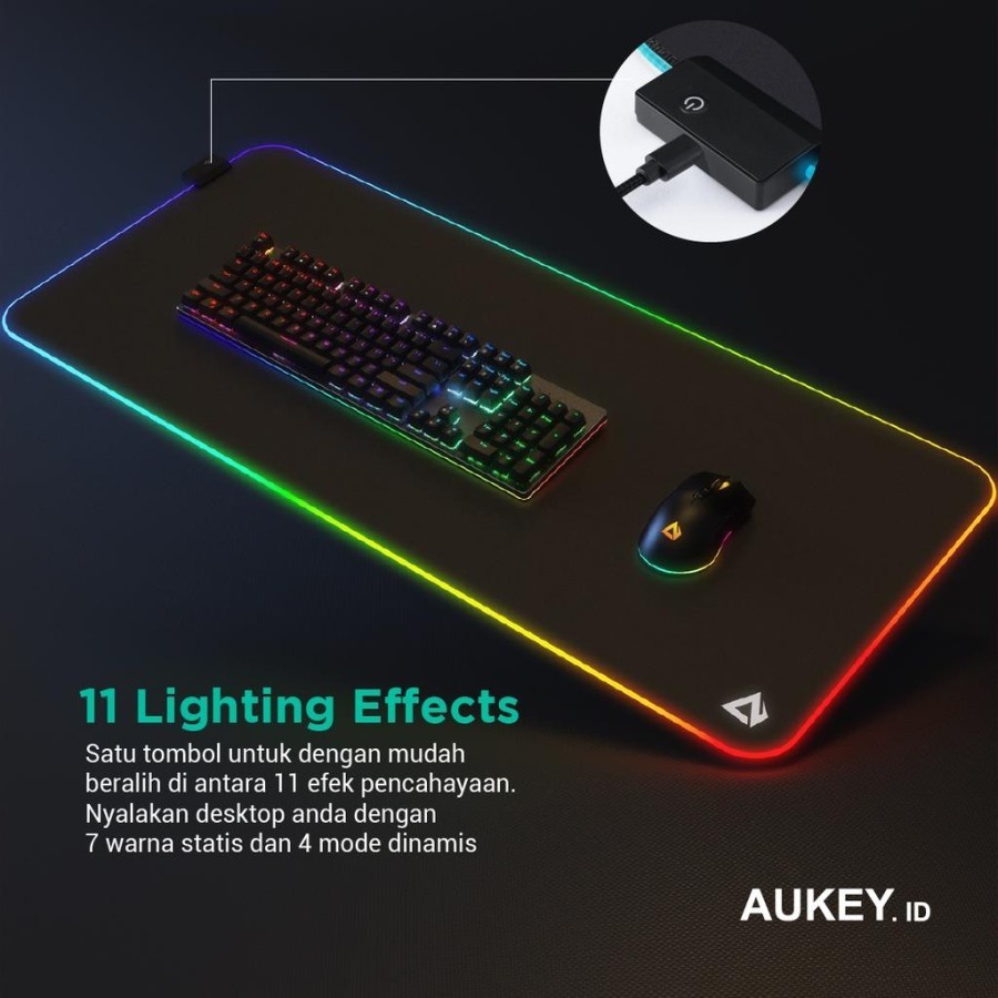 Aukey KM-P7 - Gaming Mousepad RGB