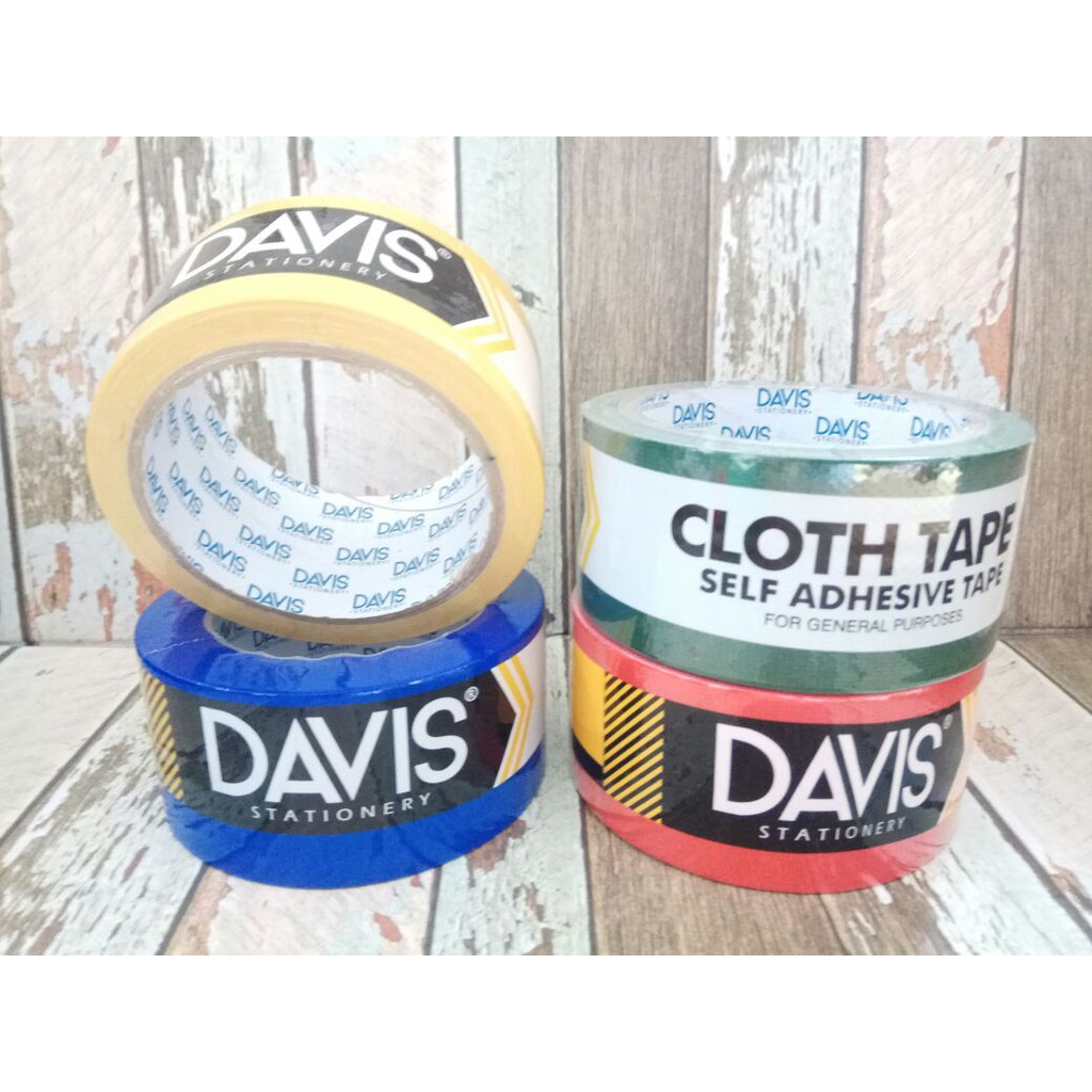  Lakban  Hitam  dan  Warna Rubber 2 Davis Shopee Indonesia