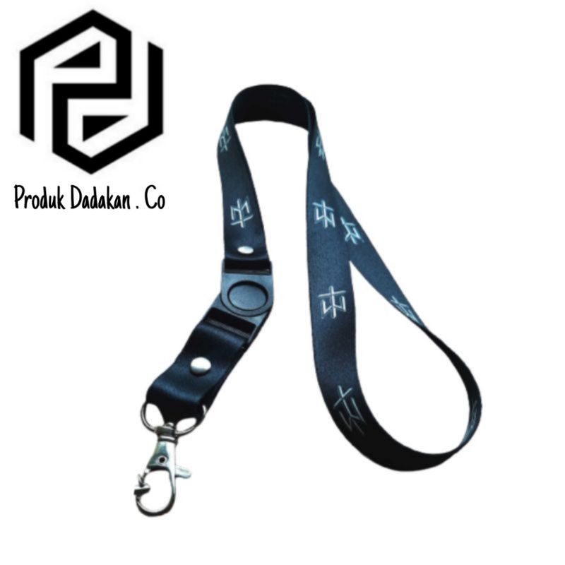 

lanyard gantungan MATERNAL logo/kunci/tulisan/tali kartu nama/flashdisk/key/kartu nama/idcard/hp