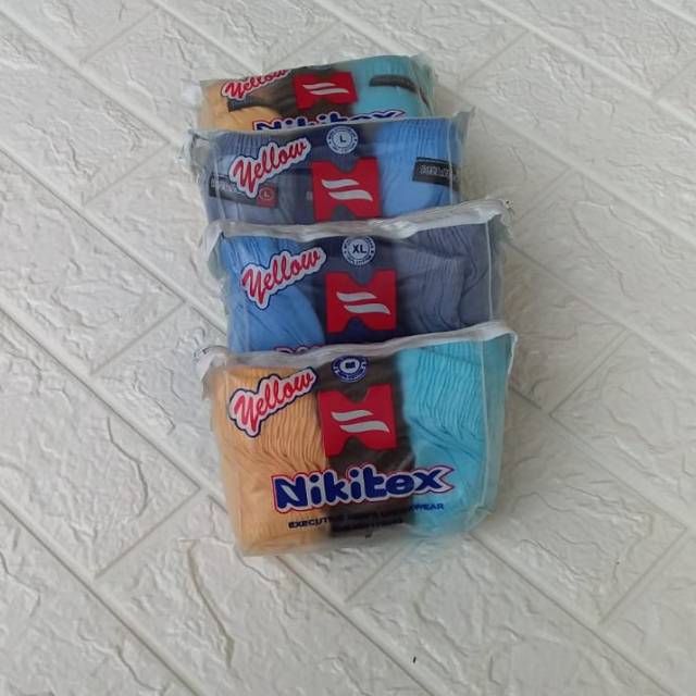 TERMURAH ( isi 3 pcs) ...Celana Dalam Pria Nikitex