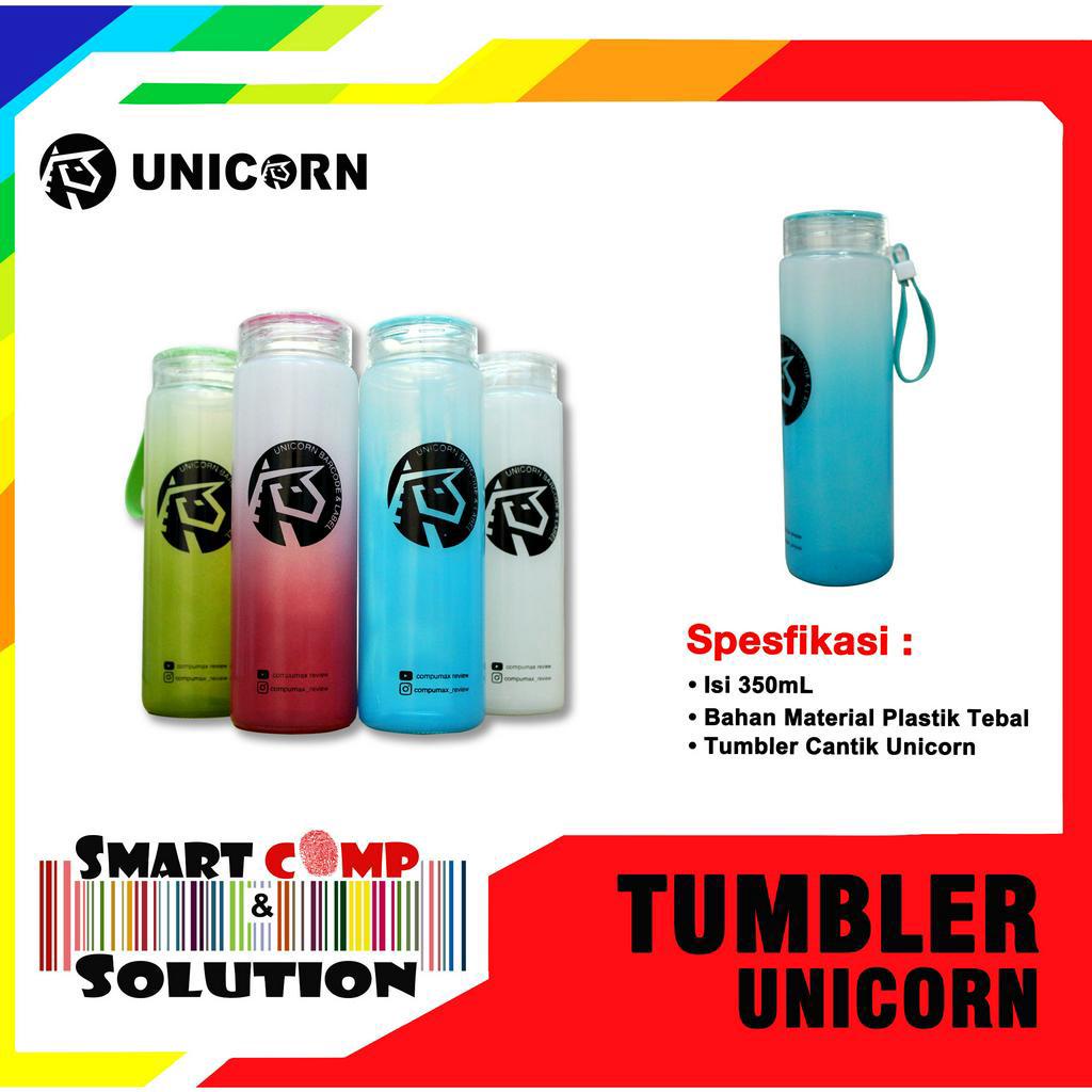 Tumbler Karakter Unicorn Cantik - Botol Minum 350Ml