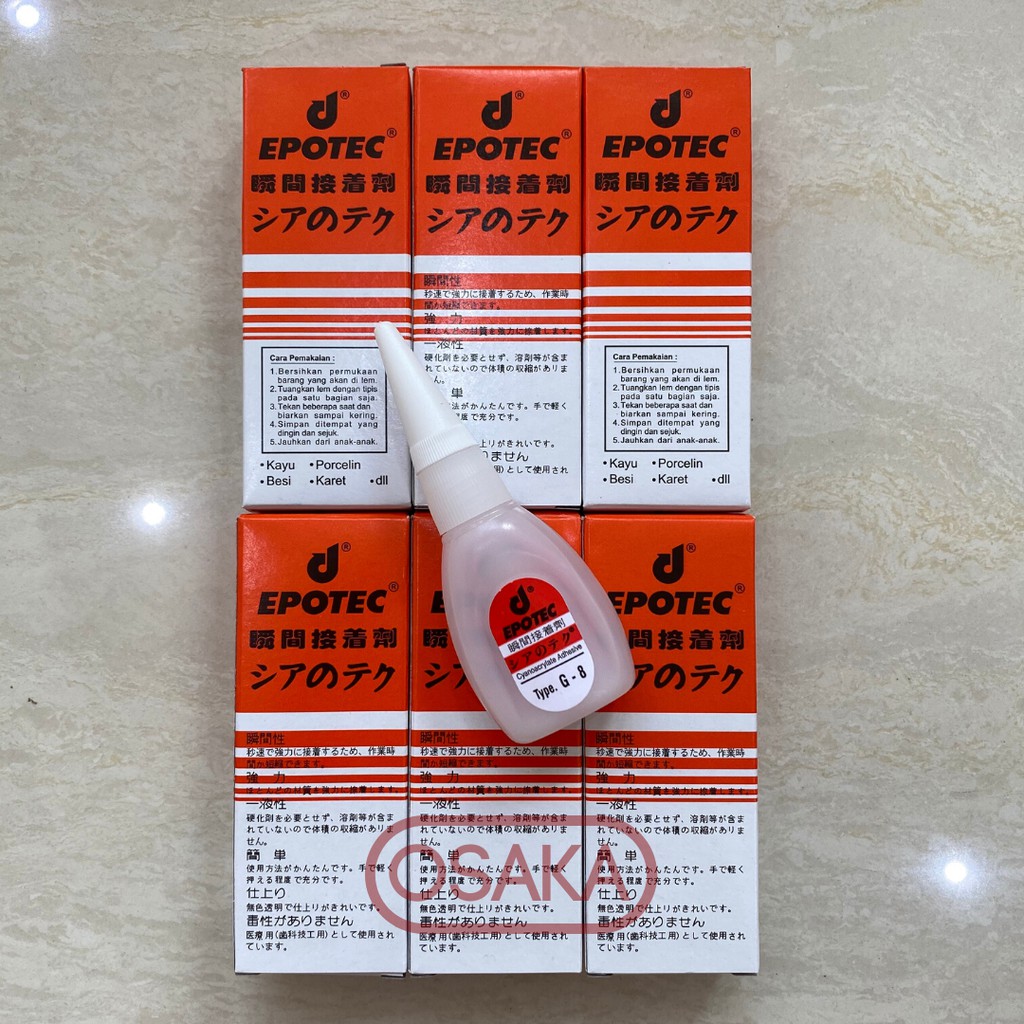 

Lem Epotec / Lem Korea / Super Glue / Lem Tetes / Lem Setan