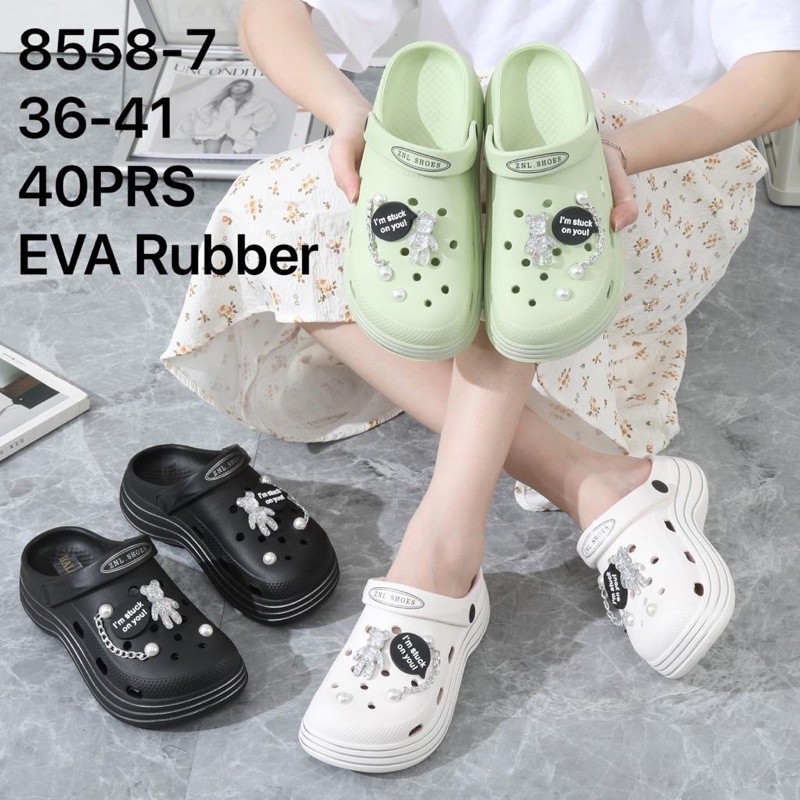 BALANCE SANDAL JELLY BAPAO BAIM FUJI EMPUK TEBAL WEDGES PREMIUM