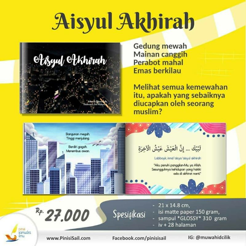 Buku Anak Aisyul Akhirah