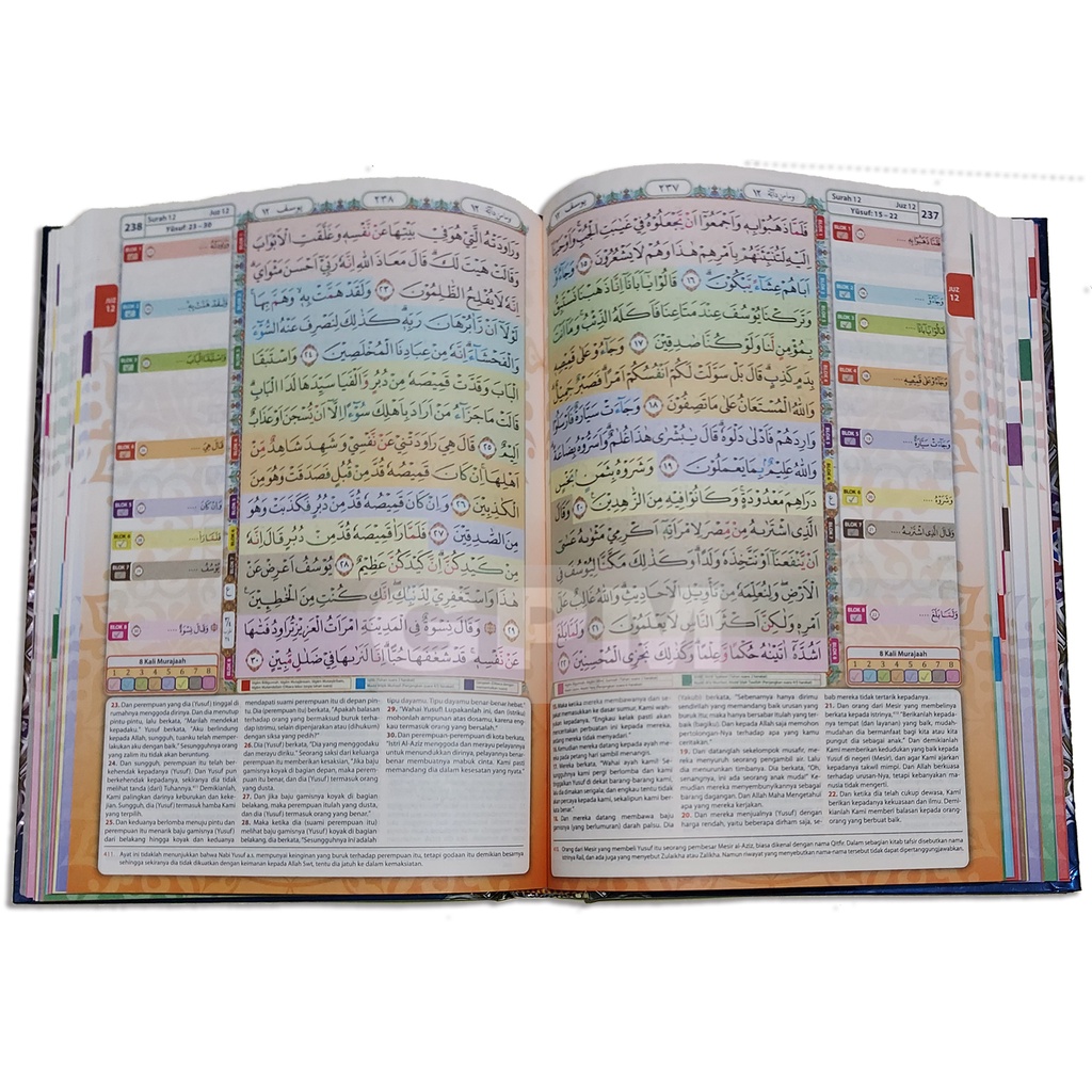 Al-Quran Hafalan HAFAZAN 8 Blok (A5)