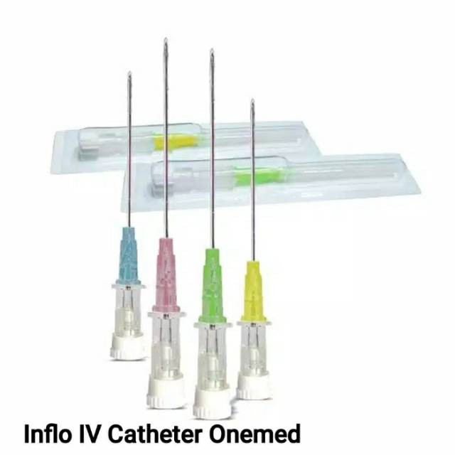 Onemed Inflo IV Cateter 18G / Inflo 18G