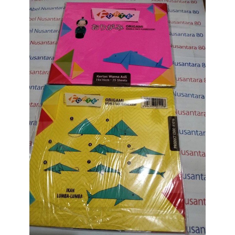 

kertas origami uk 16x16 isi 25 sheet