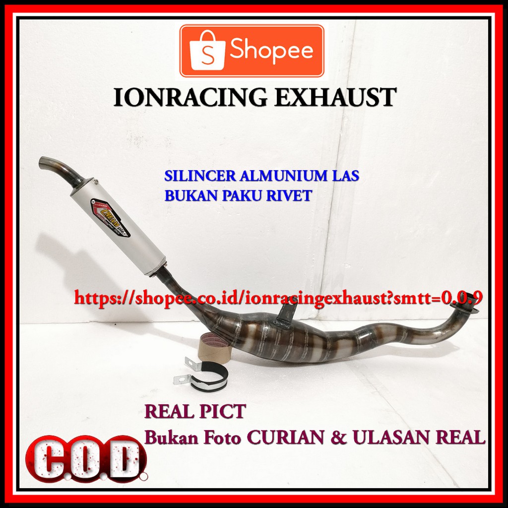 Knalpot Fiz r Fizr F1zr Scorpio Kalajengking Creampie Plat Silincer Amunium Las Suara Garing