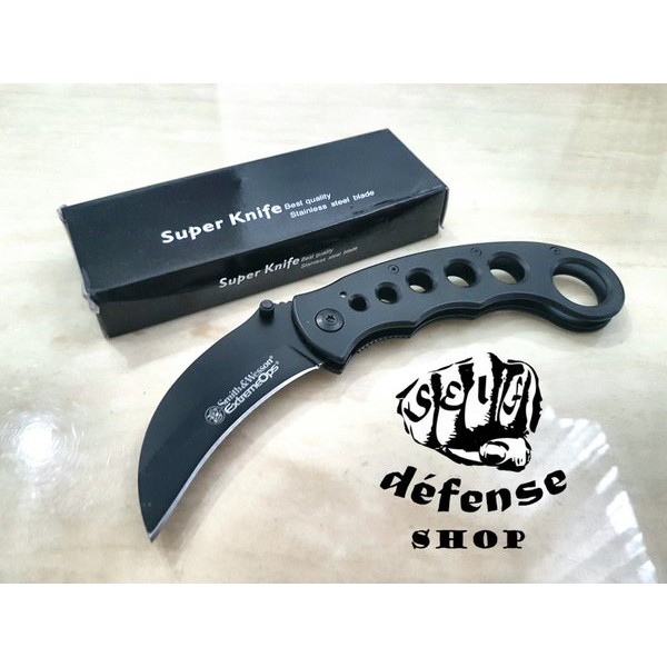 Super Sharp Kerambit -Smith &amp; Wesson- Extreme Ops -Self Defense Shop-