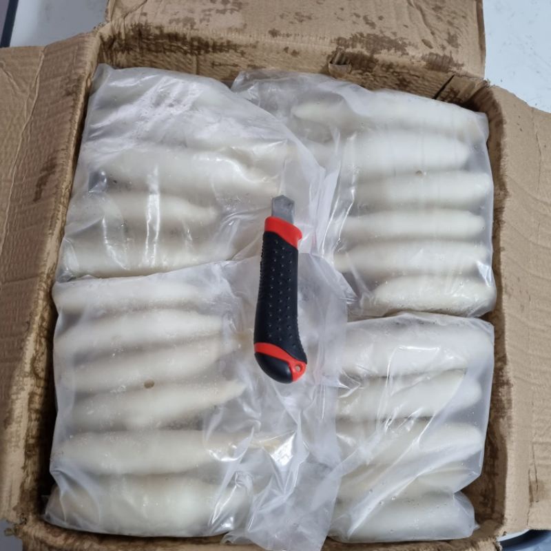 

Cumi tube / Cumi kupas bersih 5-6 Obral termurah