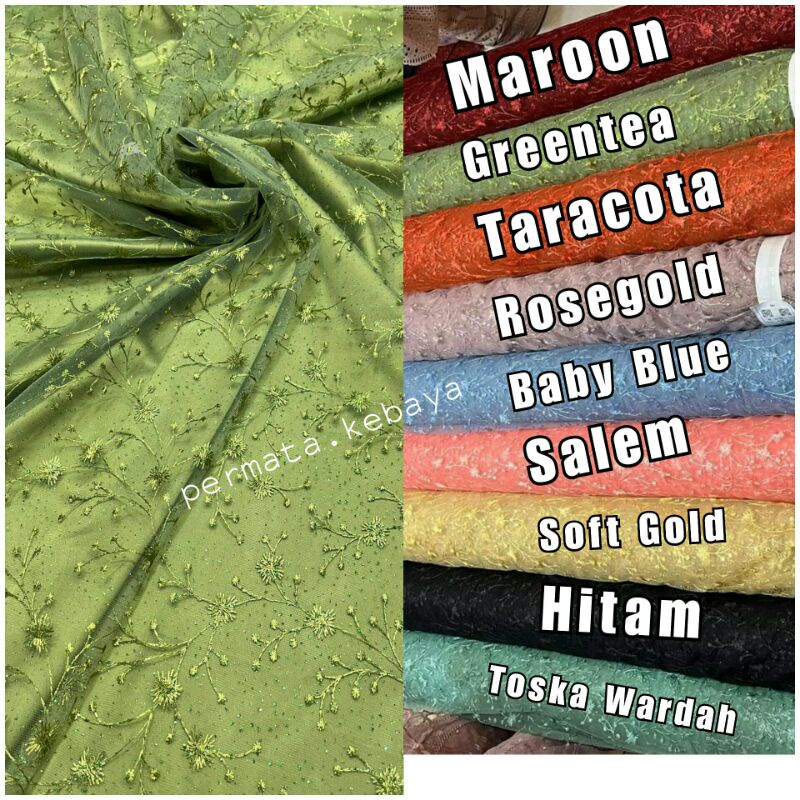 Bakal Brokat Brukat Tile gliter,Brokat tile murah,tilemutiara,tile fabric,Brokatmanikmanik,Brokatkeb