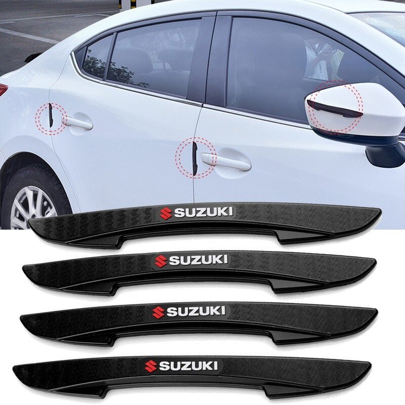 4pcs Stiker Pelindung Kaca Spion Mobil Anti Tabrakan Untuk Suzuki ERTIGA Swift XL7 SX4 Jimny Vitara Jimny