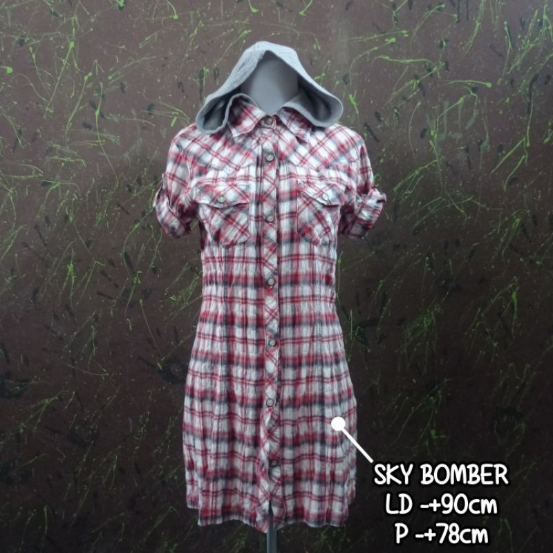 PRELOVED DRESS SKY BOMBER