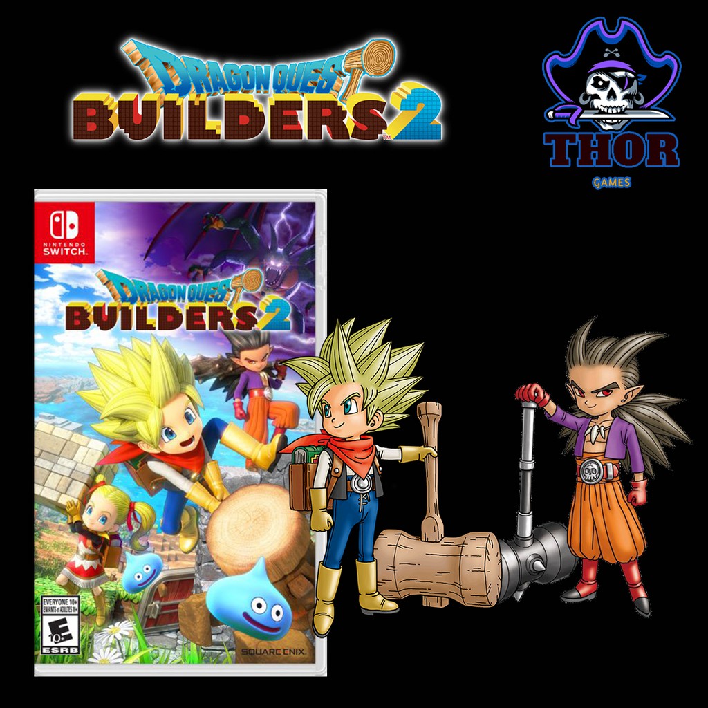 Jual Nintendo Switch Dragon quest builder 2 (Asia) Shopee Indonesia