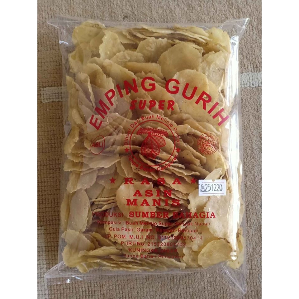 

Emping Melinjo Super - 500Gram