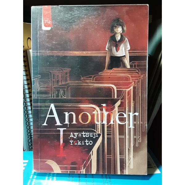 Another 1 & 2 - Ayatsuji Yukito novel preloved, kolpri, bekas