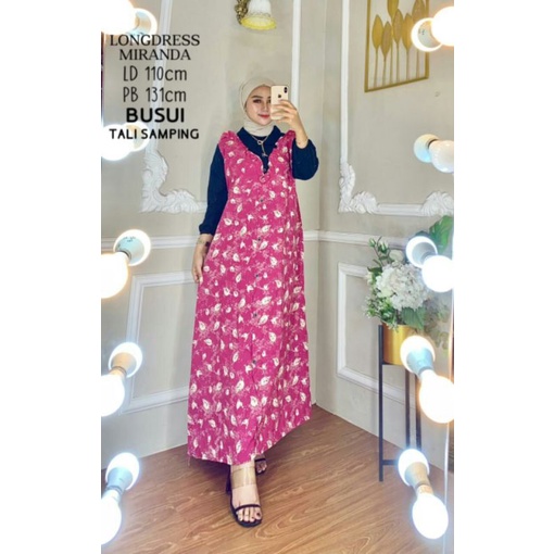 LONGDRESS KOMBINASI MOTIF || LONGDRESS BUSUI BUMIL