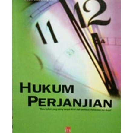 

Buku Hukum Perjanjian Subekti Kode 1138