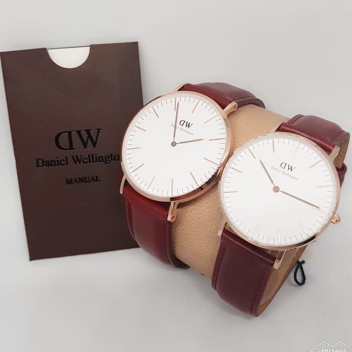 Sale PROMO JAM TANGAN COUPLE DANIEL WELLINGTON CLASSIC ORIGINAL BM Terbaik