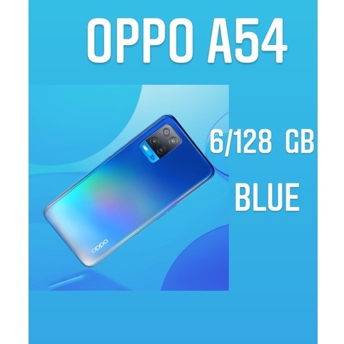 handphone oppo  garansi resmi  oppo terbaru  murah-A54 6/128GB BLUE