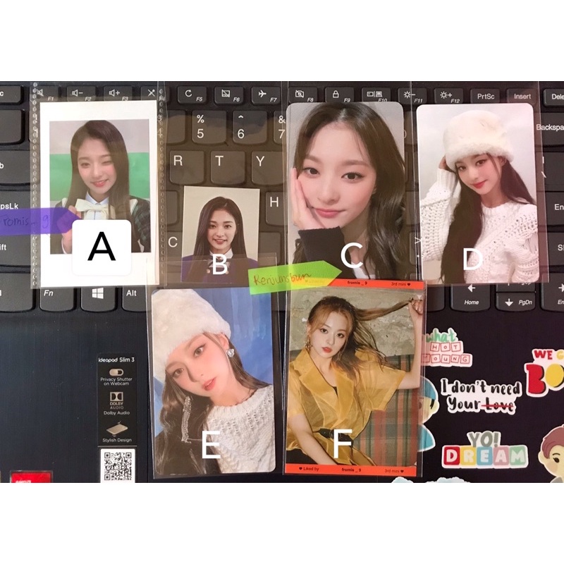photocard pc nagyung fromis_9 fromis9