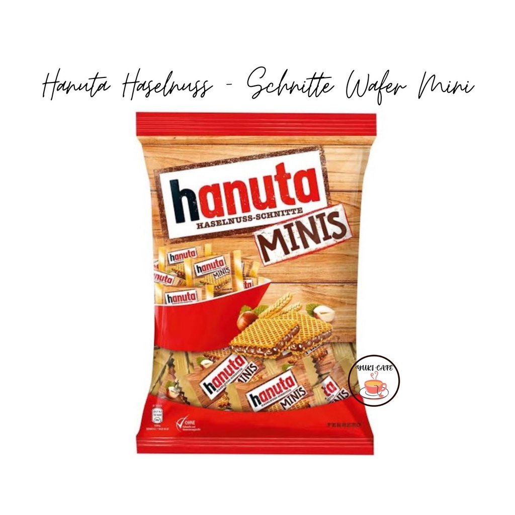 

WAFER - HANUTA HASELNUSS - SCHNITTE WAFER MINI