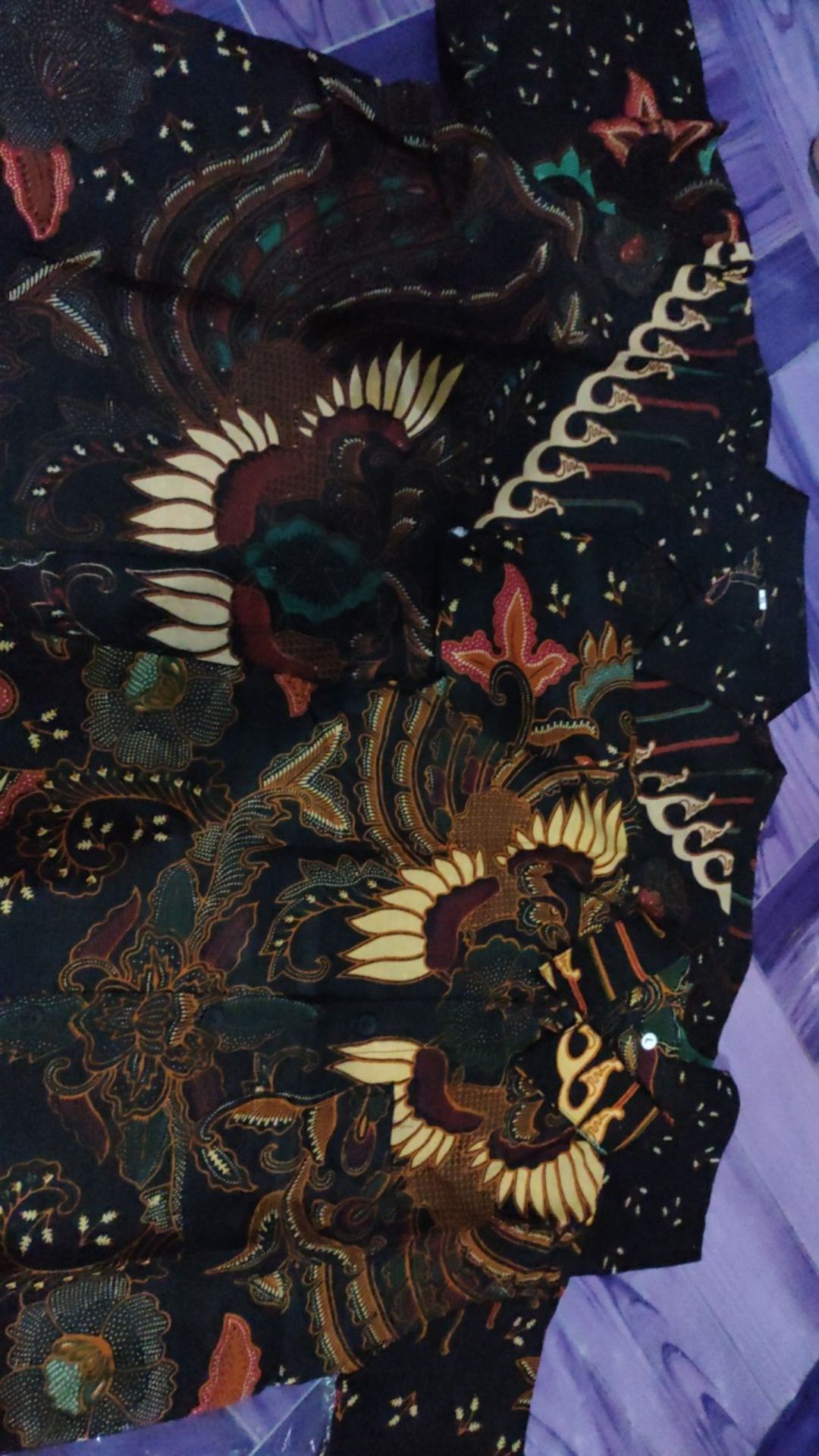 Batik Couple Ayah Anak Motif Kupu Sogan,baju Batik Keluarga,batik Anak Cowok