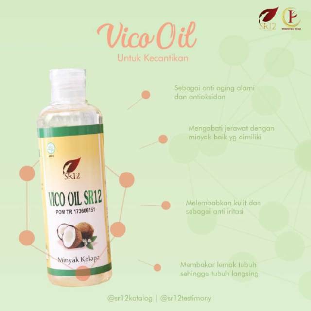

VICO OIL 250ML // Minyak Kelapa Murni
