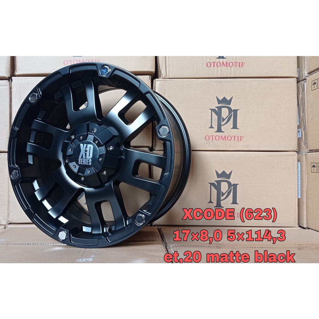 Velg Mobil XD Series XCODE 623 Ring 17x8 H 5x114.3 +20 MB