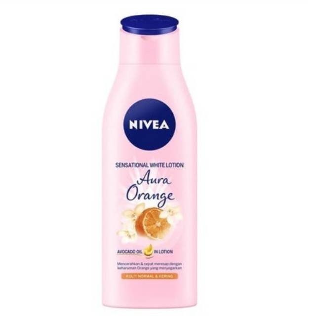 Nivea Sensasional White Lotion Aura Orange