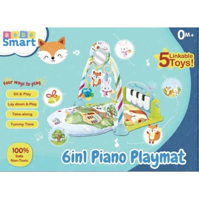 6in1 Piano Playmat Bebe