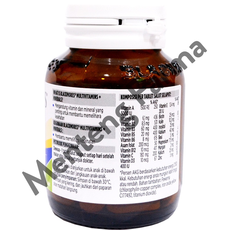 Blackmores Multivitamin &amp; Minerals - Isi 30 Tablet