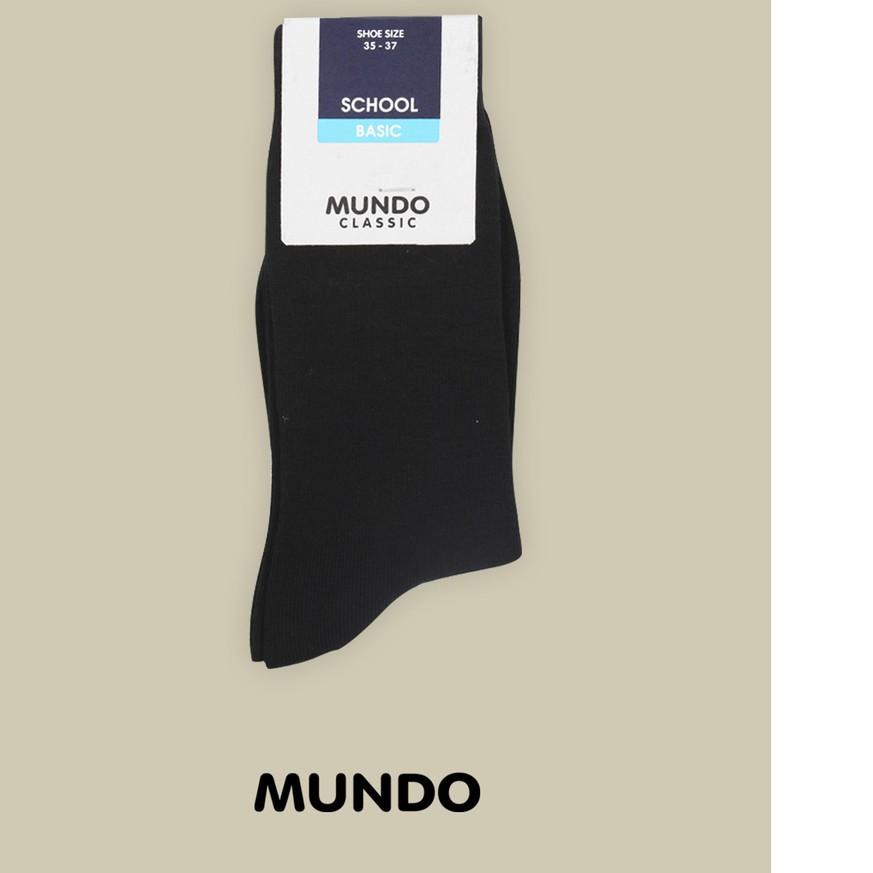 Kekininan MUNDO/kaos kaki sekolah/kaos kaki anak/school sock/kaos kaki mundo/kaos kaki sebetis..oke.