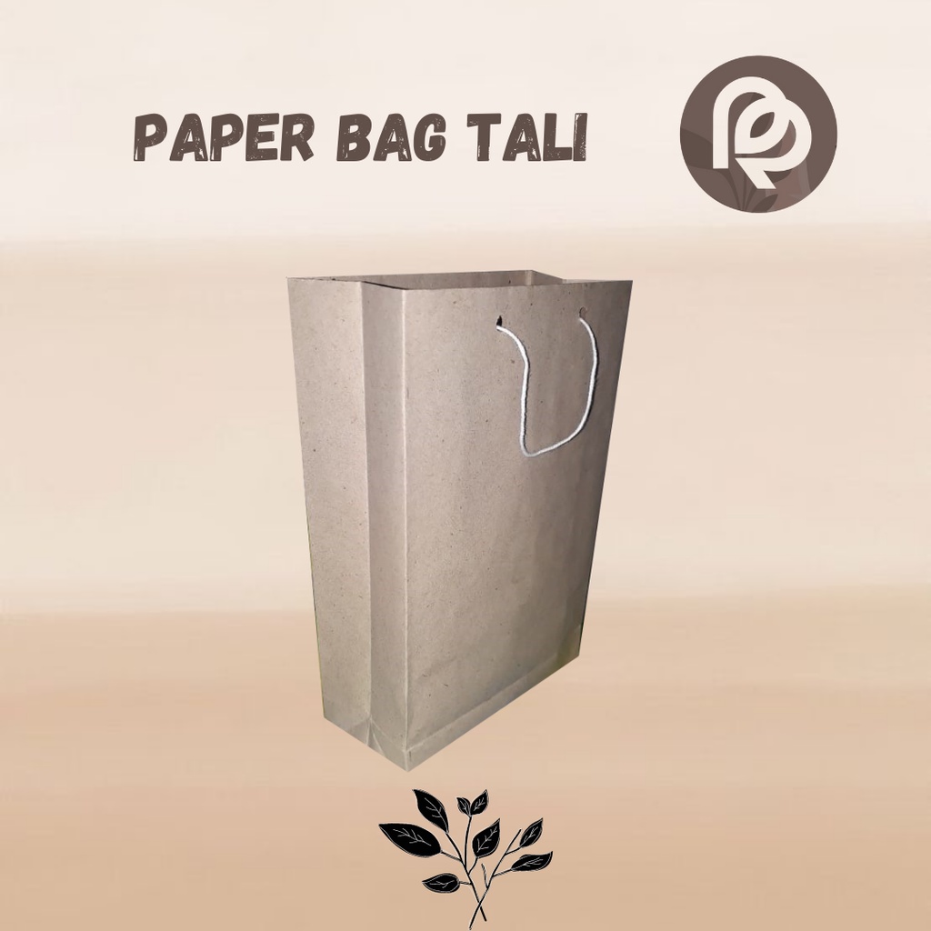 

PAPER BAG TALI PUTIH POLOS KANTONG KERTAS OLSHOP WEDDING MURAH - TOKO BERCANDA
