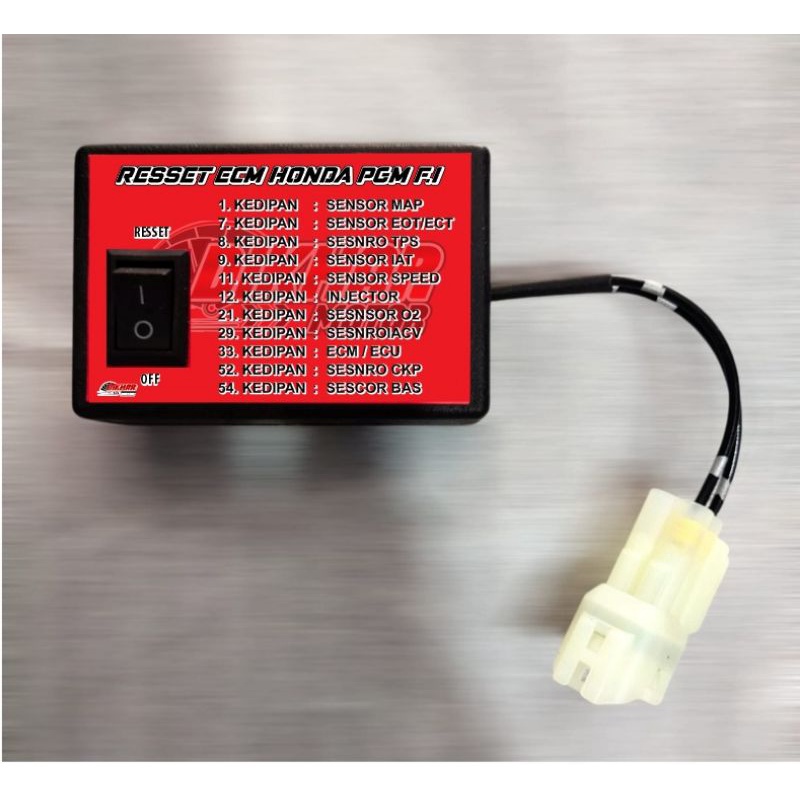 ALAT RESSET MANUAL ECU HONDA FI
