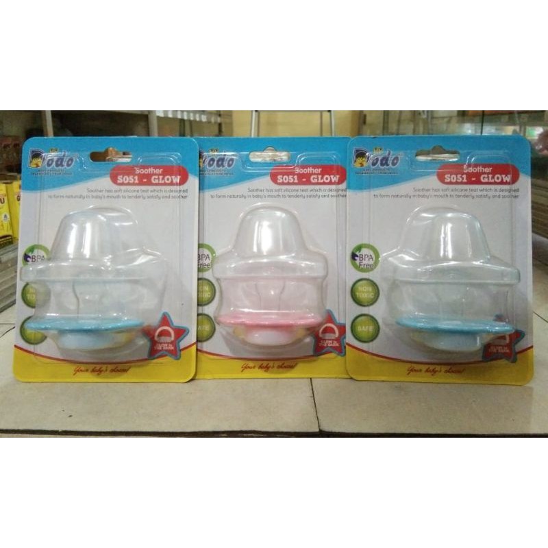 Kompeng Dodo S051 Glow Dodo Soother S051 Glow