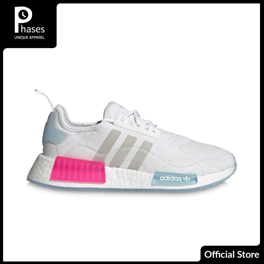 Adidas NMD R1 White Pink Blue Original