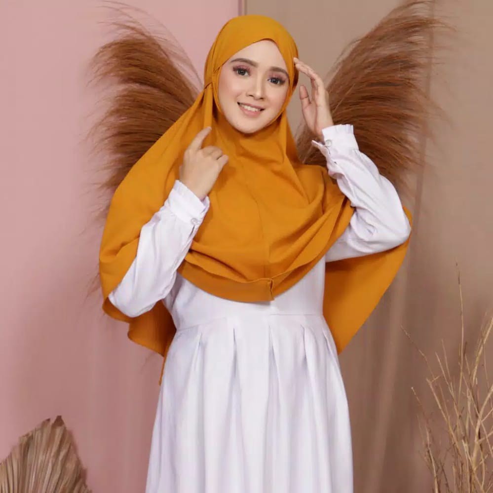 BERGO MARYAM JILBAB BERGO TALI SIMPEL NON PET HIJAB KERUDUNG MARYAM MURAH-4
