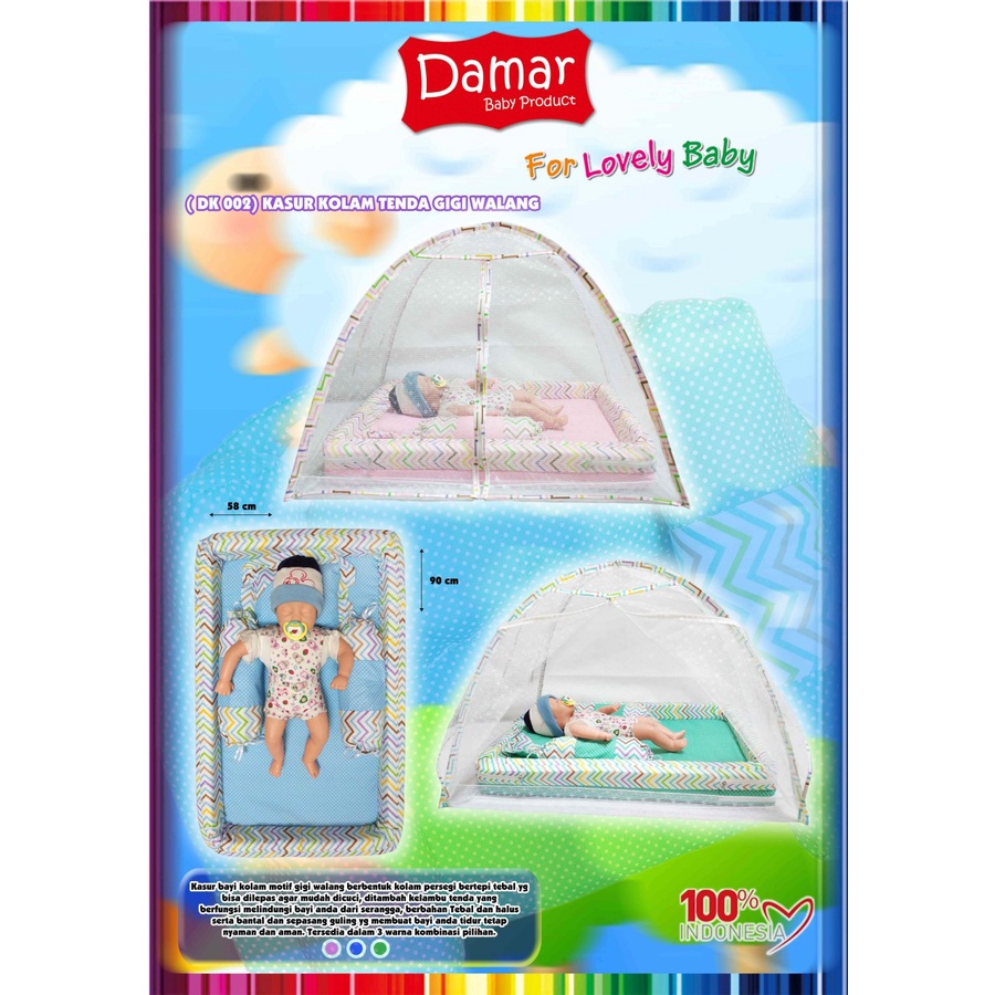 Kasur Kolam Bayi Tenda Gigi Walang - DK002