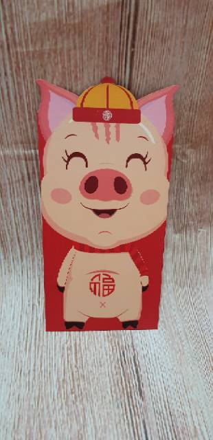 Angpao Chinnese New Year 2019 Happy Pig