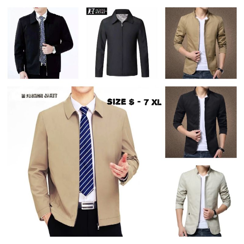 semi jas ukuran jumbo / jaket pria formal big size / blazer pria kantoran terbaru