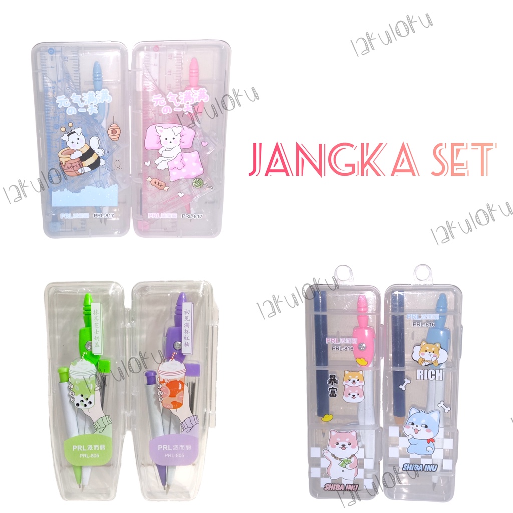 

Jangka Pensil / Jangka Stainless / Jangka Sekolah Fancy Set