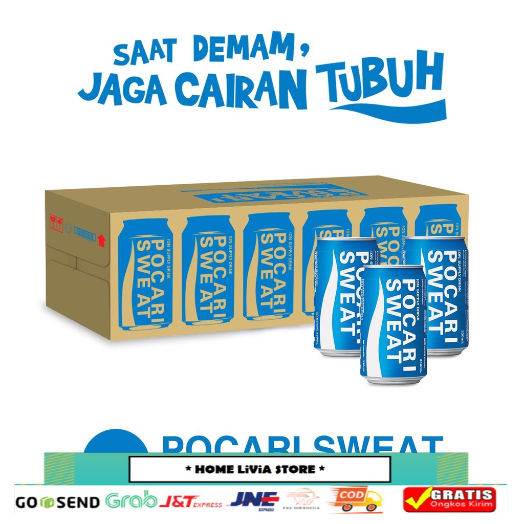 

Pocari Sweat Can 330 ml x 24 Pieces (1 Carton)